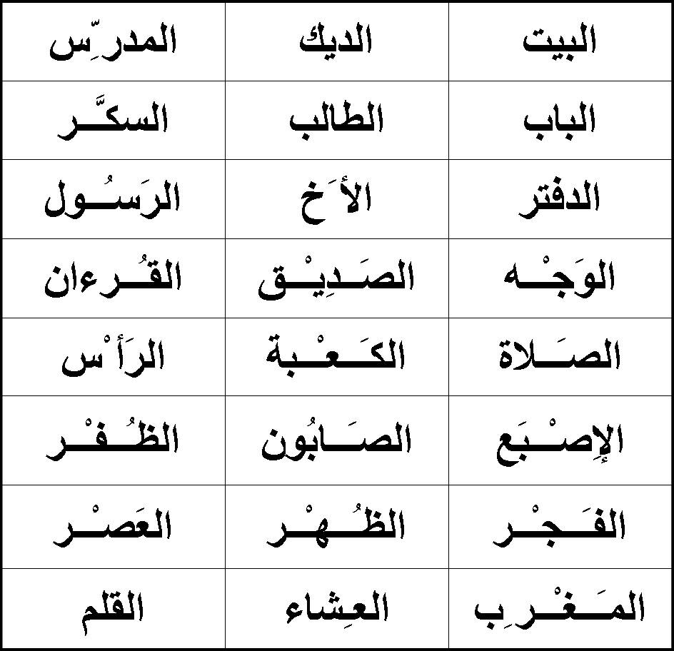 صور اوراق عمل اللام الشمسية و اللام القمرية لام شمسية لام قمرية